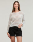 Pullover Noisy May NMLAIKA Wei&szlig; Pullover Damen - 2