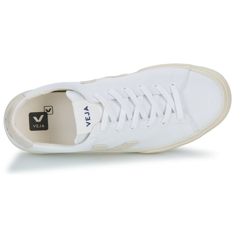 Veja  CAMPO CANVAS  Bianco -  Sneakers Uomo - 6