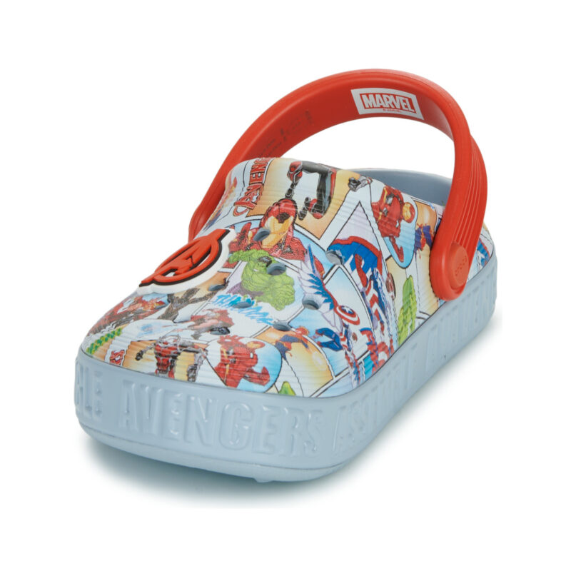 Crocs Avengers Off Court Clog K Grigio Zoccoli Bambino - 3