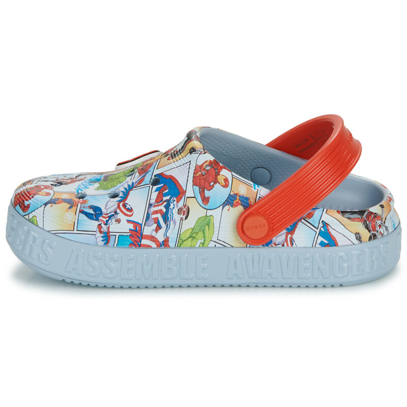 Crocs Avengers Off Court Clog K Grigio Zoccoli Bambino - 4