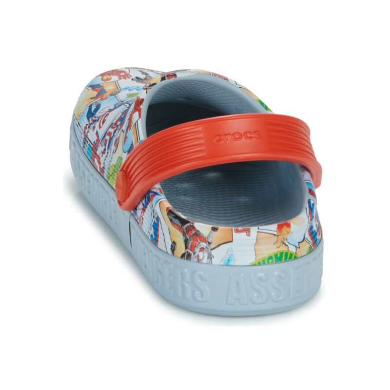 Crocs Avengers Off Court Clog K Grigio Zoccoli Bambino - 5