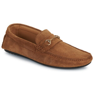 Selected  SLHSERGIO SUEDE HORSEBIT DRIVING SHOE  Marrone -  Mocassini Uomo