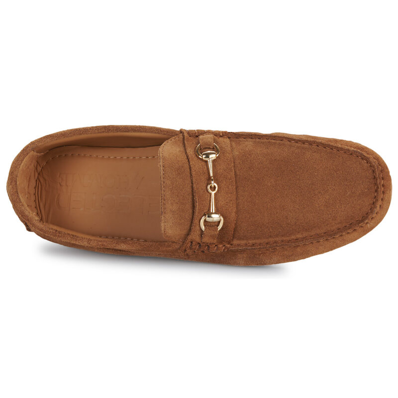 Selected SLHSERGIO SUEDE HORSEBIT DRIVING SHOE Marrone Mocassini Uomo - 6