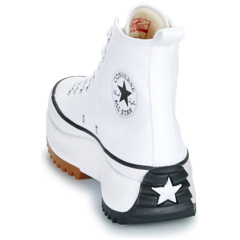 Converse RUN STAR HIKE Bianco Sneakers alte Donna - 5