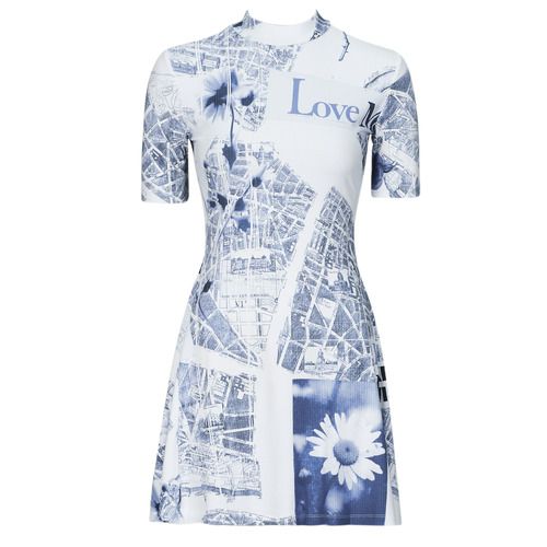 Abito corto Donna Desigual VEST_CLAVELITOS_ L multicolore, caratterizzato da un design vivace e alla moda, perfetto per le occasioni estive e casual. Realizzato con materiali di alta qualità, offre comfort e stile. Ideale per outfit da giorno o serate con amici. Acquista ora e aggiungi un tocco di colore al tuo guardaroba!