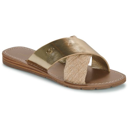 Ciabatta Donna Chattawak BRANA Oro elegante e chic, perfetta per ogni occasione. Realizzata con materiali di alta qualità, offre comfort e stile. Ideale per l'estate e per completare il tuo look con un tocco di classe. Disponibile ora per un acquisto online sicuro e veloce.