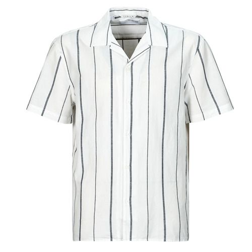 Camicia a maniche corte Uomo Selected SLHRELAXNEW-LINEN Blu, realizzata in lino leggero e traspirante, ideale per le giornate estive. Design elegante e raffinato, perfetta per occasioni casual o formali. Acquista la tua camicia in lino Blu di Selected per un look fresco e alla moda.