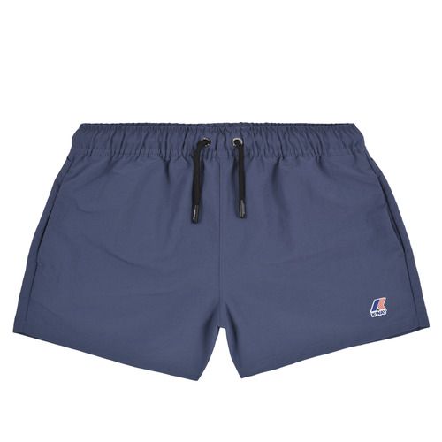 Costume / Bermuda da spiaggia per ragazzo K-Way P. LE VRAI OLIVIER Blu, ideale per l'estate, realizzato in tessuto leggero e resistente all'acqua. Perfetto per le giornate al mare o in piscina, offre comfort e stile. Scopri il look alla moda e pratico per i più giovani con i bermuda K-Way.