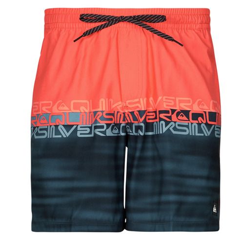 Costume / Bermuda da spiaggia uomo Quiksilver  EVERYDAY WORDBLOCK VOLLEY 17  Rosso Quiksilver 3613379728504