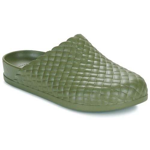 Zoccoli Donna Crocs Dylan Woven Texture Clog Kaki, eleganti e comodi, con texture intrecciata, ideali per ogni occasione casual. Scarpe perfette per il tempo libero, garantiscono comfort e stile. Acquista ora per un look alla moda!