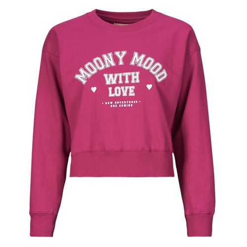 Felpa rosa donna Moony Mood MARIE, ideale per un look casual e alla moda. Realizzata in morbido materiale, questa felpa è perfetta per le stagioni fresche. Caratterizzata da un design elegante e versatile, si abbina facilmente a jeans e leggings. Acquista la felpa Moony Mood MARIE rosa per un tocco di stile nel tuo guardaroba.