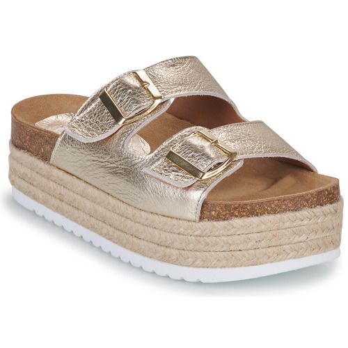 Sandali Donna Sweet Lemon NOZAN Oro: eleganti sandali open-toe con tacco, realizzati in materiali di alta qualità. Design sofisticato e femminile, perfetti per occasioni speciali o look estivi casual. Comfort e stile si uniscono in questo modello dorato, ideale per esaltare la silhouette. Acquista ora per un tocco di glamour nel tuo guardaroba!