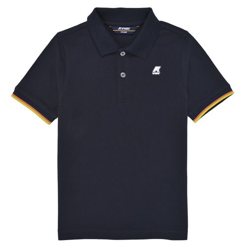 Polo K-Way ragazzo P. VINCENT colore Marine, realizzata in tessuto leggero e traspirante, ideale per il tempo libero e le attività all'aperto. Questa polo offre stile e comfort per i giovani, perfetta per abbinamenti casual. Scopri il moda sportiva di K-Way con questa polo dal design elegante e funzionale. Acquista ora la K-Way Polo ragazzo P. VINCENT Marine per un look alla moda e versatile.