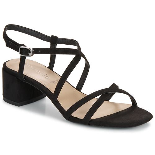 Sandali Donna Tamaris 28204-001 in Nero, eleganti e comodi, perfetti per ogni occasione. Design alla moda con dettagli raffinati, ideali per completare il tuo look estivo. Scopri il comfort e lo stile dei sandali Tamaris, un must-have per il tuo guardaroba!