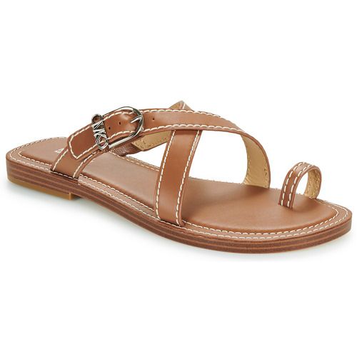 Sandali ASHTON FLAT THONG di MICHAEL Michael Kors in marrone, eleganti e alla moda, progettati per il comfort e lo stile. Perfetti per l'estate, ideali per outfit casual o da spiaggia. Sandali donna versatili per ogni occasione, un must-have per il tuo guardaroba.