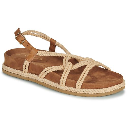Sandali L'Atelier Tropézien CH1501 Beige per Donna, eleganti e alla moda, ideali per l'estate. Realizzati in materiali di alta qualità, questi sandali offrono comfort e stile, perfetti per qualsiasi occasione. Aggiungi un tocco di classe al tuo guardaroba con questi versatili sandali beige.