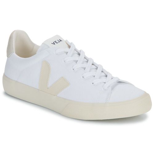 Sneakers Uomo Veja CAMPO CANVAS Bianco, eleganti e sostenibili, con design minimalista e materiali eco-friendly, perfette per ogni occasione. Acquista le migliori scarpe casual per un look unico e alla moda.
