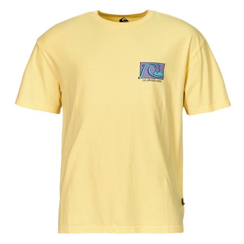 T-shirt uomo Quiksilver TAKE US BACK BUBBLE SS Giallo, maniche corte, stile casual, tendenza moda estiva, comfort e qualità, ideale per outfit quotidiani e momenti di svago.