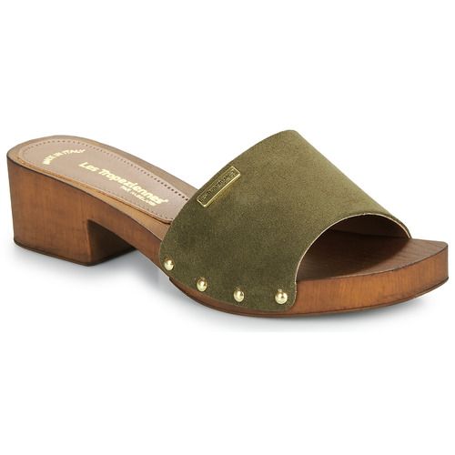 Ciabatta Donna Les Tropéziennes par M Belarbi THERESA Kaki, in stile elegante e confortevole. Questa ciabatta, perfetta per l'estate, presenta un design raffinato e una tonalità kaki versatile, adatta a ogni outfit. Ideale per le libere giornate al sole, offre un'ottima combinazione di comfort e moda. Acquista ora e valorizza il tuo stile con Les Tropéziennes!