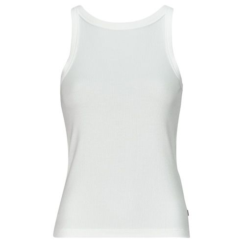 Top Levis DREAMY TANK Bianco per Donna, elegante e versatile, ideale per l'estate. Realizzato in tessuto morbido e leggero, perfetto per ogni occasione. Aggiungi un tocco di stile al tuo guardaroba con il top Levis DREAMY TANK.