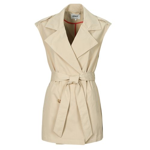 Trench Donna Only ONLORCHID Beige elegante e alla moda, perfetto per la stagione primaverile. Progettato per un look sofisticato e versatile, questo trench offre comfort e stile, ideale per ogni occasione. Acquista ora il trench beige Only ONLORCHID e completa il tuo guardaroba con un capo must-have.