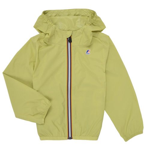 Giacca a vento K-Way ragazza LE VRAI 3.0 PETIT CLAUDE Verde, leggera e impermeabile, ideale per la primavera e l'estate. Perfetta per attività all'aperto, con cappuccio regolabile e design trendy, questo modello offre comfort e stile. Acquista ora la giacca K-Way per ragazze e affronta qualsiasi clima con eleganza.