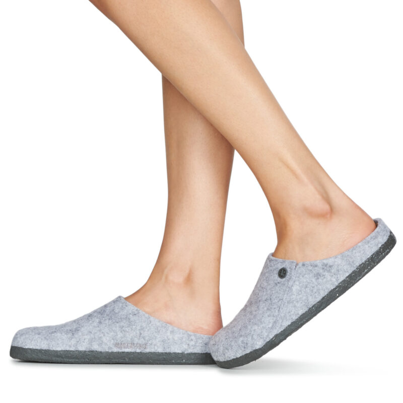 BIRKENSTOCK Zermatt Stretto Grigio Pantofole Donna - 8