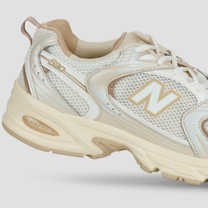 New Balance 530 Beige Sneakers Uomo - 4