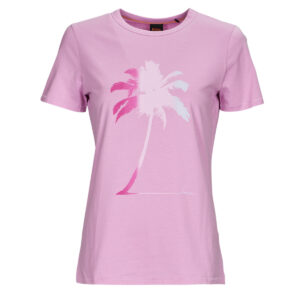 T-shirt  BOSS  C_Elogo_print5  Rosa -  T-shirt maniche corte Donna