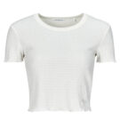 T-Shirt Guess CN SMOKED Bianco T-shirt maniche corte Donna - 1