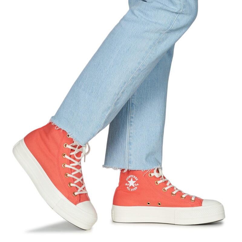 Converse  CHUCK TAYLOR ALL STAR LIFT  Arancio -  Sneakers alte Donna - 8