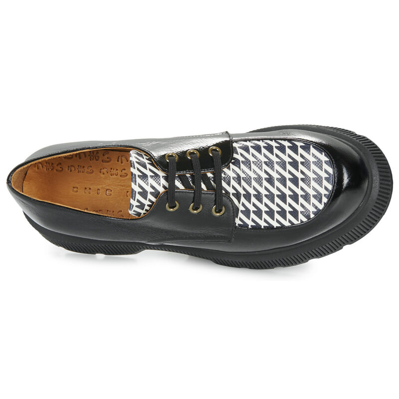 Chie Mihara QAMBA Nero Derby Donna - 6