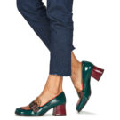 Chie Mihara TEISIN Verde Mocassini Donna - 8