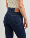 Jeans  Levis  724 HIGH RISE STRAIGHT  Blu -  Jeans Donna - 5