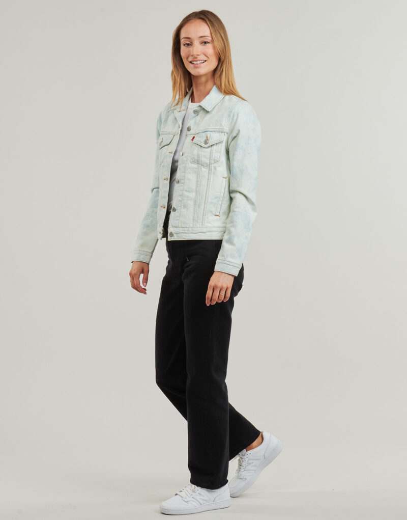 Giacca in jeans  Levis  ORIGINAL TRUCKER  Blu -   Giacche in jeans Donna - 3