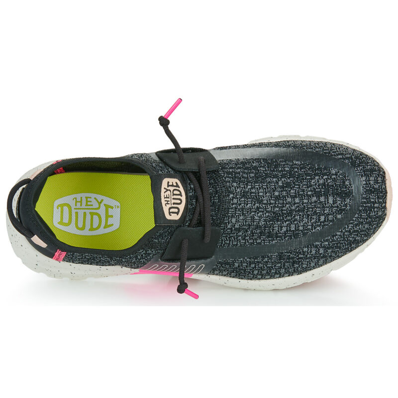 HEYDUDE  Sirocco W Sport Stripe  Nero -  Sneakers basse Donna - 6