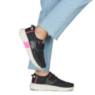 HEYDUDE  Sirocco W Sport Stripe  Nero -  Sneakers basse Donna - 8