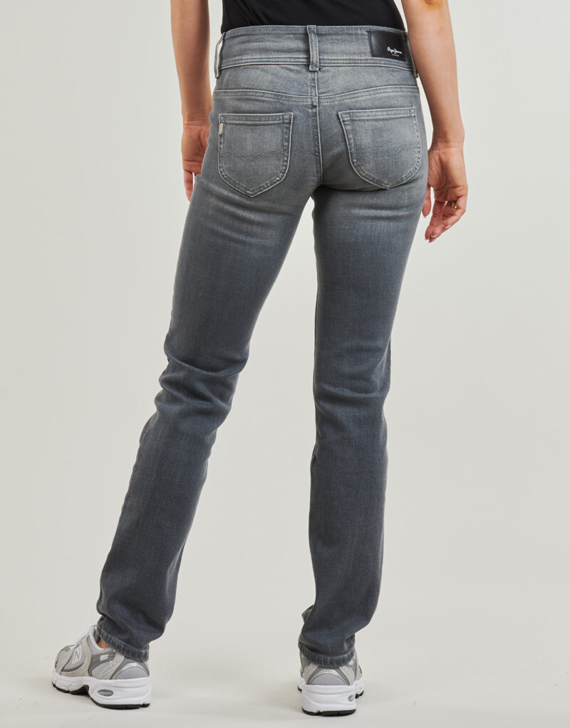 Jeans Slim Pepe jeans SLIM JEANS LW Grigio Jeans Slim Donna - 4