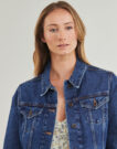 Giacca in jeans Pepe jeans REGULAR JACKET Blu Giacche in jeans Donna - 5