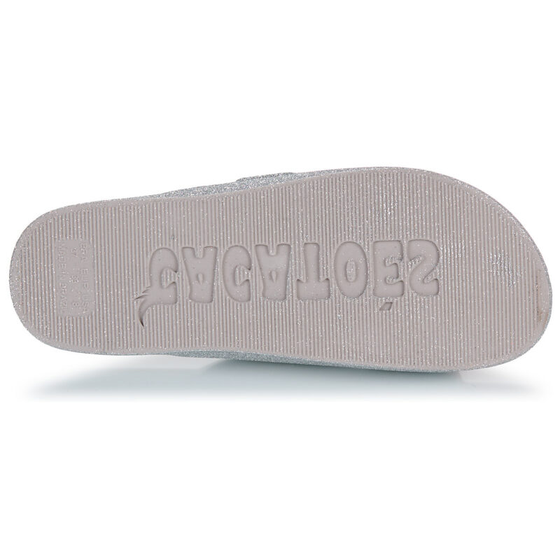 Cacato&egrave;s TRANCOSO Silver Women's Slipper - 7