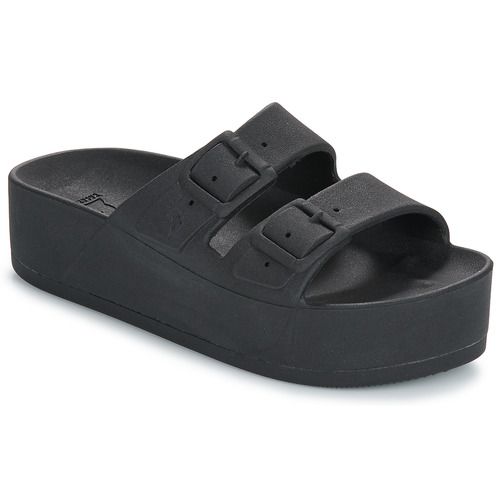 Ciabatta Donna Cacatoès CAIPIRINHA CLASSIC in nero, elegante e confortevole, ideale per il tempo libero e le giornate estive. Scarpe leggere con design moderno, perfette per abbinarsi a qualsiasi outfit. Acquista ora per un comfort senza pari!