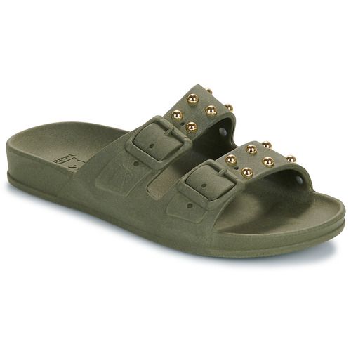 Cacatoès FLORIANOPOLIS Kaki Ciabatta Donna in morbido tessuto, ideale per l'estate. Design elegante e comodo, perfetto per abbinamenti casual. Scopri la tua nuova calzatura preferita per un look fresco e alla moda. Disponibile ora per donne che cercano stile e comfort.