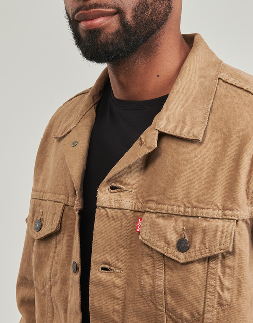 Levis THE TRUCKER JACKET Brown Denim jacket for men