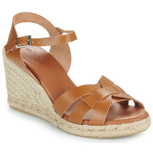 Sandali Donna Maison Minelli IBIS-CUIR Marrone - Eleganti sandali in pelle marrone, perfetti per l'estate. Design raffinato e comfort ottimale, ideali per ogni occasione. Acquista ora per un look chic e alla moda.