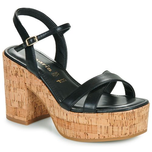 Sandali Donna Tamaris 28054-001 in nero, eleganti e alla moda, perfetti per ogni occasione. Realizzati con materiali di alta qualità, offrono comfort e stile. Ideali per abbinamenti casual o per eventi speciali, questi sandali rappresentano la scelta perfetta per le donne che cercano un tocco di classe nel loro guardaroba. Con una suola antiscivolo e un design trendy, i sandali Tamaris sono un must-have per la stagione.
