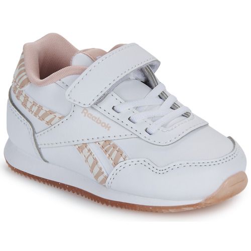Scarpe bambina ragazza Reebok Classic REEBOK ROYAL CL JOG 3.0 1V Bianco, eleganti e comode, ideali per ogni occasione. Queste sneakers sono perfette per garantire stile e confort alle piccole, grazie al design classico e alla scarpa leggera. Acquista le Reebok Classic per far brillare il look della tua bambina!