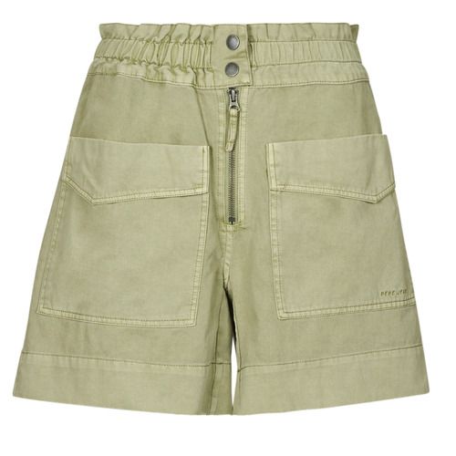 "Shorts Kaki Donna Pepe Jeans ANNA, moda estiva, comodi e trendy, perfetti per outfit casual. Acquista ora gli originali Pepe Jeans ANNA per un look alla moda."