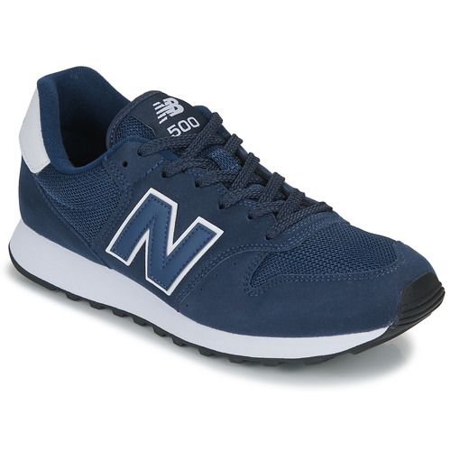 Sneakers basse New Balance 500 Marine da donna, eleganti e comode, ideali per un look casual e trendy. Perfette per ogni occasione, queste scarpe offrono un comfort ottimale e uno stile sofisticato. Acquista ora le New Balance 500 Marine per un tocco di classe nel tuo guardaroba.