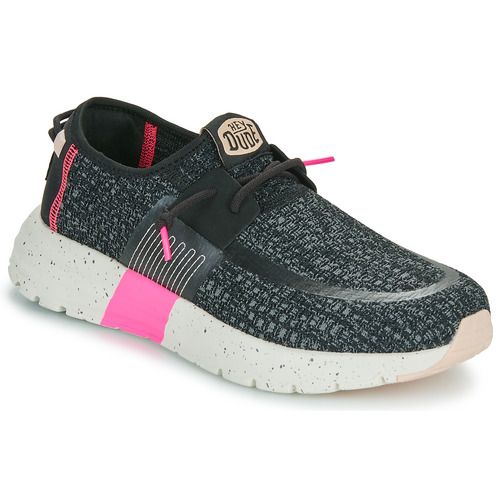 Sneakers basse HEYDUDE Sirocco W Sport Stripe Nero da donna, perfette per un look casual e trendy. Ideali per ogni occasione, combinano comfort e stile. Acquista ora le tue sneakers HEYDUDE per un passo alla moda!