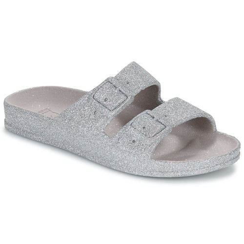 Ciabatta Donna Cacatoès TRANCOSO Argento, elegante sandalo estivo con design contemporaneo e dettagli raffinati. Ideale per outfit casual e occasioni speciali, offre comfort e stile perfetto per le giornate estive. Perfetta per ogni occasione, dalla spiaggia alle uscite in città. Aggiungi un tocco di classe al tuo guardaroba con queste ciabatte di alta qualità.